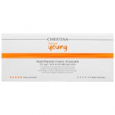 Ампулы с сывороткой для омоложения кожи Christina Forever Young Multi-Peptide Fusion Ampoules