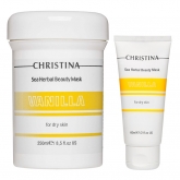Маска для сухой кожи с ванилью Christina Sea Herbal Beauty Mask Vanilla For Dry Skin