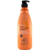 Кондиционирующий шампунь FarmStay Mayu Complete Shampoo and Conditioner