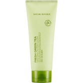 Пенка для умывания с антибактериальным эффектом Nature Republic Fresh Green Tea Foam Cleanser