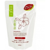 Шампунь с экстрактом белой камелии для нормальных волос Kumano Cosmetics Shiki-Oriori Shampoo