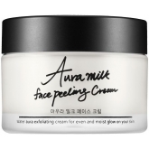 Крем-пилинг с РНА-кислотами и бифидобактериями Tiam Aura Milk Face Peeling Cream