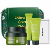 Увлажняющий набор средств с зеленым чаем Tony Moly The Chok Chok Green Tea Safe Hydration Kit