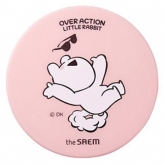 Матирующая рассыпчатая пудра The Saem Over Action Little Rabbit Edition Saemmul Perfect Pore Powder