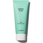 Крем-пенка для умывания для проблемной и чувствительной кожи The Saem Derma Plan Green Cleansing Foam