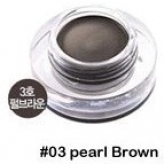 Гелевая подводка для глаз жемчужно-коричневая Tony Moly  Back Gel Eyeliner 3 - Pearl Brown