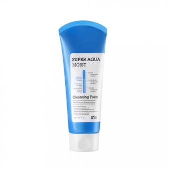 Увлажняющая пенка для умывания Welcos Iou Super Aqua Moist Cleansing Foam