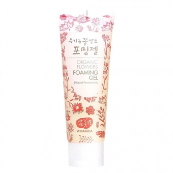 Гель для умывания Whamisa Organic Flowers Foaming Gel