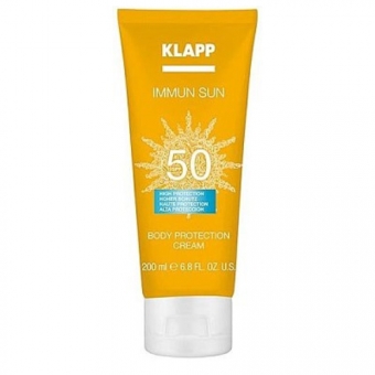 Солнцезащитный крем для лица Klapp Immun Sun Face Protection Cream SPF50