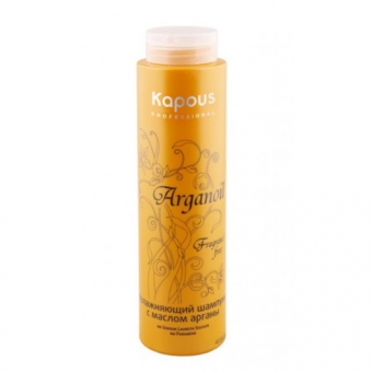 Увлажняющий шампунь для волос с маслом арганы Kapous Arganoil Shampoo