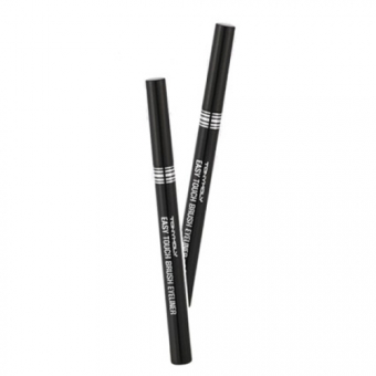 Водостойкая подводка для глаз черная Tony Moly Easy Touch Brush Eyeliner Black