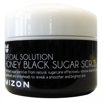 Медовый скраб с сахаром Mizon Honey Black Sugar Scrub