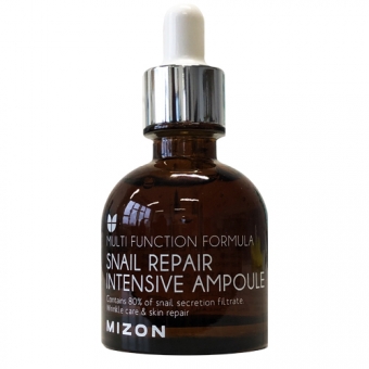 Сыворотка для лица с экстрактом улиточной слизи Mizon Snail Repair Intensive Ampoule