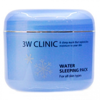 Увлажняющая ночная маска для лица 3W Clinic Water Sleeping Pack