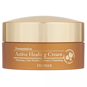 Питательный кислородный крем Deoproce Fermentation Active Healing Cream