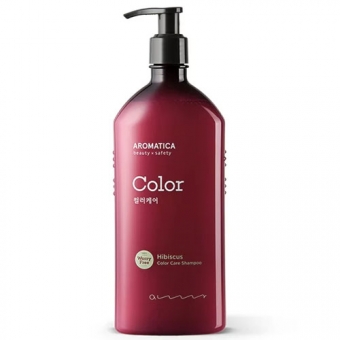 Шампунь для окрашенных волос с гибискусом Aromatica Hibiscus Color Care Shampoo