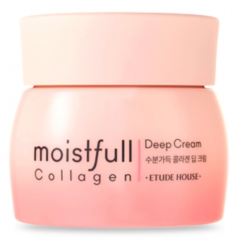 Увлажняющий крем с морским коллагеном Etude House Moistfull Collagen Deep Cream