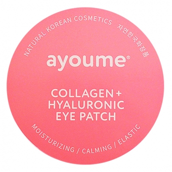 Гидрогелевые патчи для глаз с коллагеном и гиалуроновой кислотой Ayoume Collagen and Hyaluronic Eye Patch