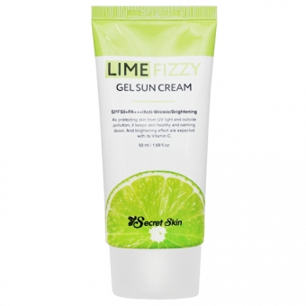 Солнцезащитный крем Secret Skin Lime Fizzy Gel Sun Cream