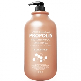Укрепляющий шампунь для волос Pedison Institut-Beaute Propolis Protein Shampoo