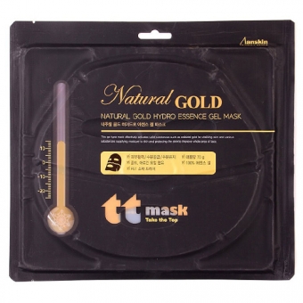 Гидрогелевая маска Anskin Natural Gold Hydro Essence Gel Mask