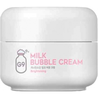 Пузырьковый крем для лица G9Skin Milk Bubble Cream