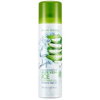 Универсальный увлажняющий и успокаивающий гель-спрей с алоэ Nature Republic Soothing and Moisture Aloe Vera Ice Soothing Gel