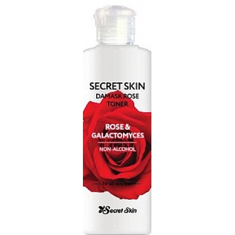 Тоник с экстрактом розы и фильтратом галактомисиса Secret Skin Damask Rose Toner Rose and Galactomyces