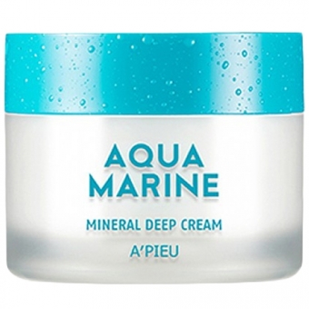 Увлажняющий минеральный крем для лица A'Pieu Aqua Marine Mineral Deep Cream