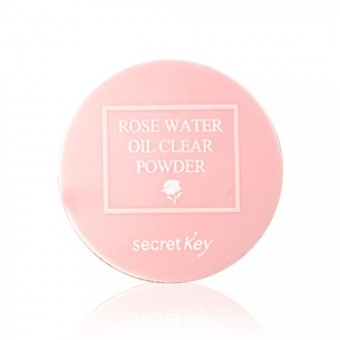Рассыпчатая пудра для лица Secret Key Rose Water Oil Clear Powder