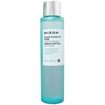 Финишер для сужения пор Mizon Black Clean Up Pore Water Finisher