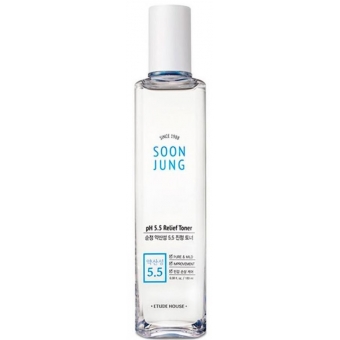 Тоник для сухой и чувствительной кожи Etude House Soon Jung pH 5.5 Relief Toner