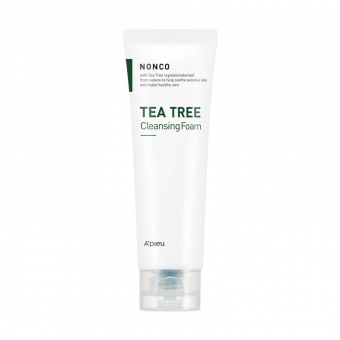 Антибактериальная пенка для умывания c маслом чайного дерева A'pieu Nonco Tea Tree Cleansing Foam