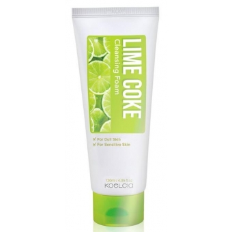 Пенка для умывания с экстрактом лайма и газированной водой Koelcia Lime Coke Cleansing Foam