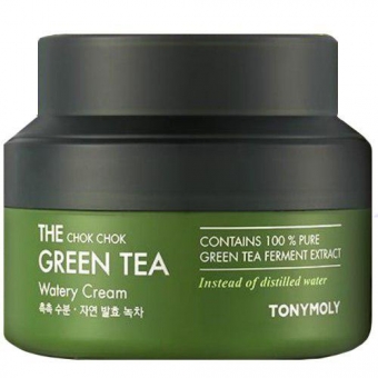Увлажняющий крем Tony Moly The Chok Chok Green Tea Watery Cream
