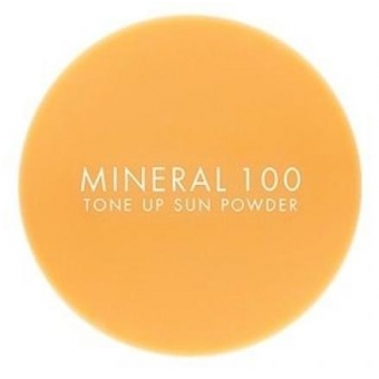 Финишная солнцезащитная минеральная пудра A'Pieu Mineral 100 Tone Up Sun Powder SPF50+ PA++