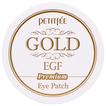 Локальные патчи для век Petitfee Hydro Gel Eye Patch Premium Gold and EGF