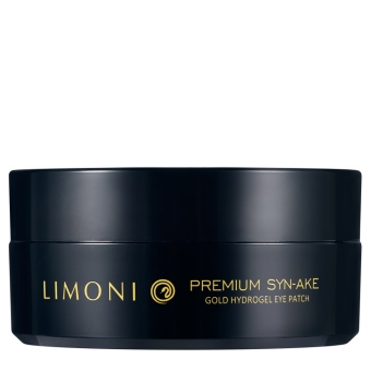 Антивозрастные патчи для век со змеиным ядом Limoni Premium Syn – Ake Gold Hydrogel Eye Patch