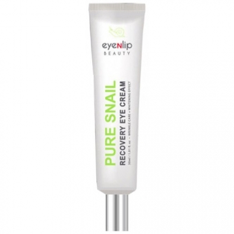 Восстанавливающий крем для век с улиточной слизью Eyenlip Pure Snail Recovery Eye Cream