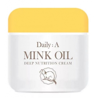 Экстрапитательный крем с жиром норки Deoproce Daily A Mink Oil Deep Nutrition Cream