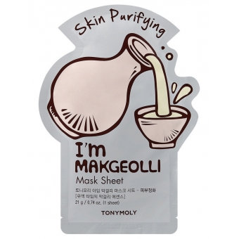 Тканевая маска для лица с макколи Tony Moly I'm Real Makgeolli Mask Sheet