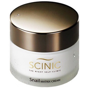 Крем для лица с экстрактом улитки Scinic Snail Matrix Cream