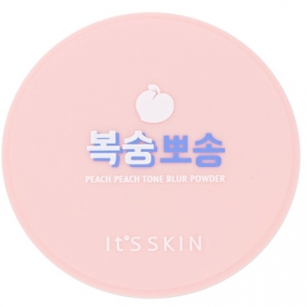 Рассыпчатая матирующая пудра с персиком It's Skin Peach Peach Tone Blur Powder