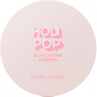 Матирующий кушон с экстрактом абрикоса Holika Holika Holi Pop Blur Lasting Cushion