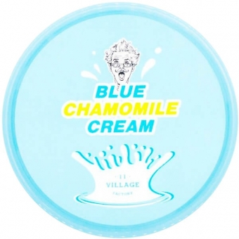 Успокаивающий гель-крем с экстрактом голубой ромашки Village 11 Factory Blue Chamomile Cream