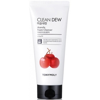 Пенка c экстрактом ацеролы Tony Moly Clean Dew Foam Cleanser Acerola