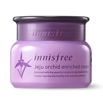 Омолаживающий крем с эликсиром орхидеи Innisfree Jeju Orchid Enriched Cream