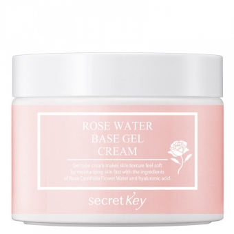 Гель-крем с экстрактом лепестков розы Secret Key Rose Water Base Gel Cream