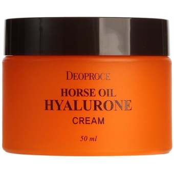 Крем с лошадиным жиром Deoproce Horse Oil Hyalurone Cream