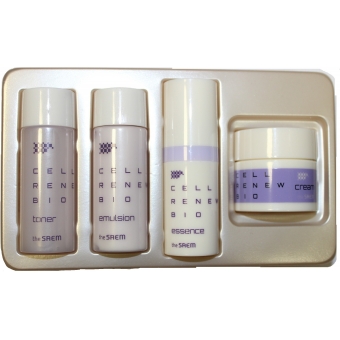 Антивозрасной уходовый набор миниатюр The Saem Cell Renew Bio Skin Care Special 4 Gift